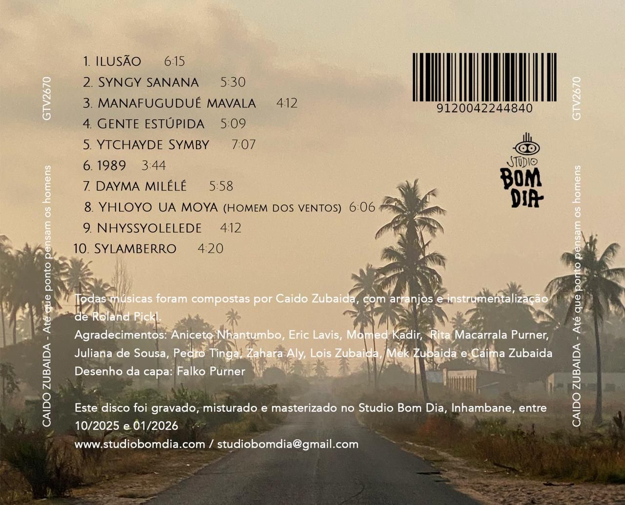 Caido Zubaida lanca novo album